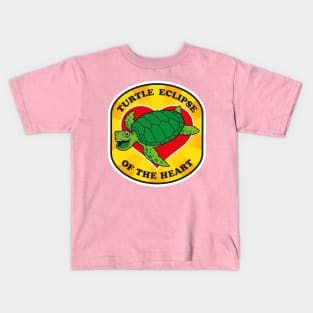 Turtle Eclipse of the Heart Kids T-Shirt